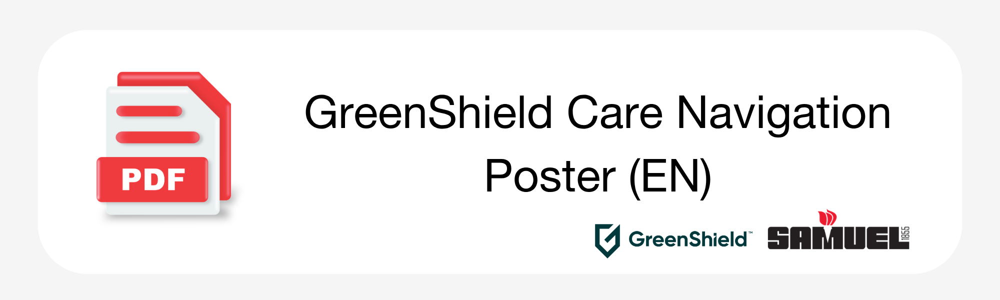GreenShield Care Navigation Poster (EN)