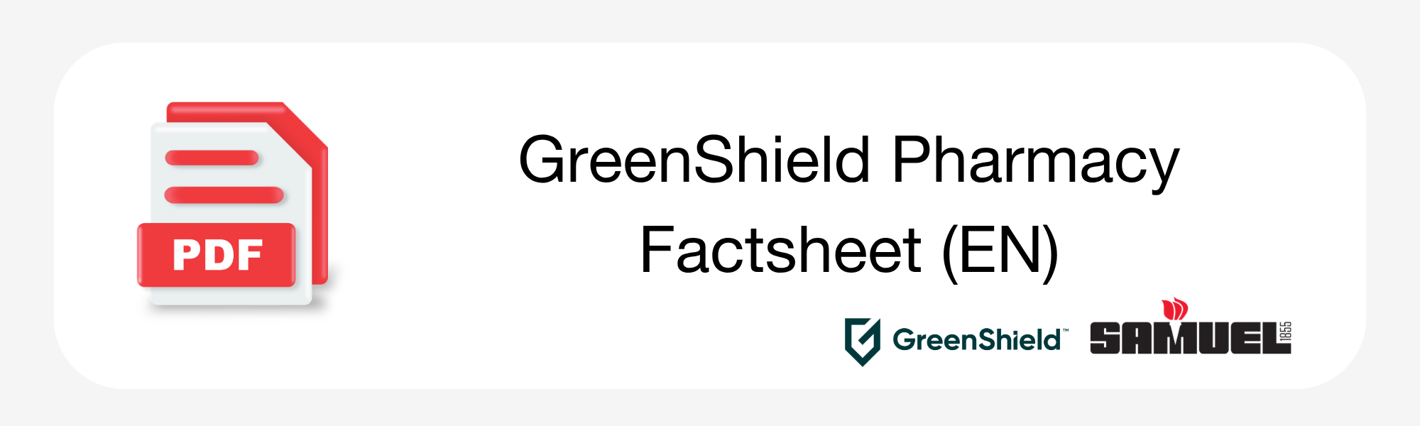 Greenshield pharmacy Fact Sheet